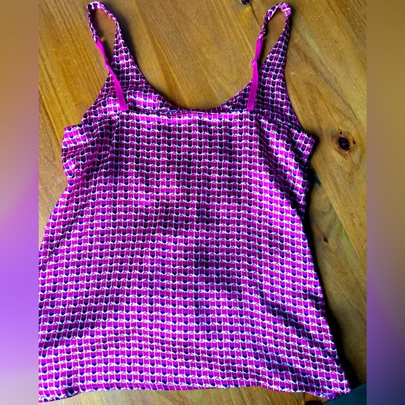 Turquoise & Magenta Colorful Tank Tops XS - Picture 6 of 8